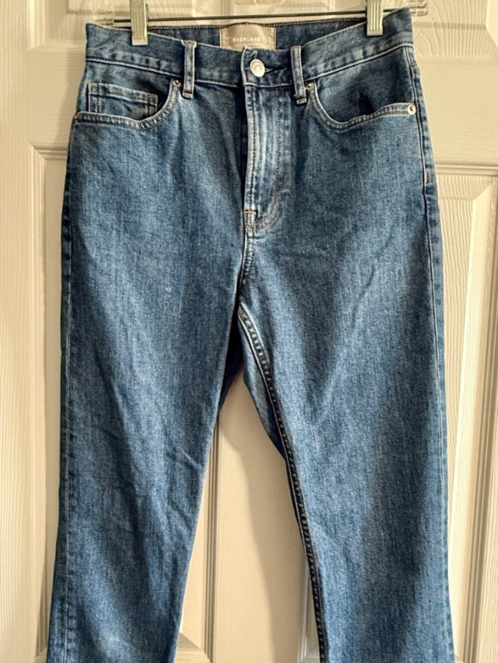 Everlane The High Rise Skinny Jean 26R | Medium Wash | Stretchy Denim